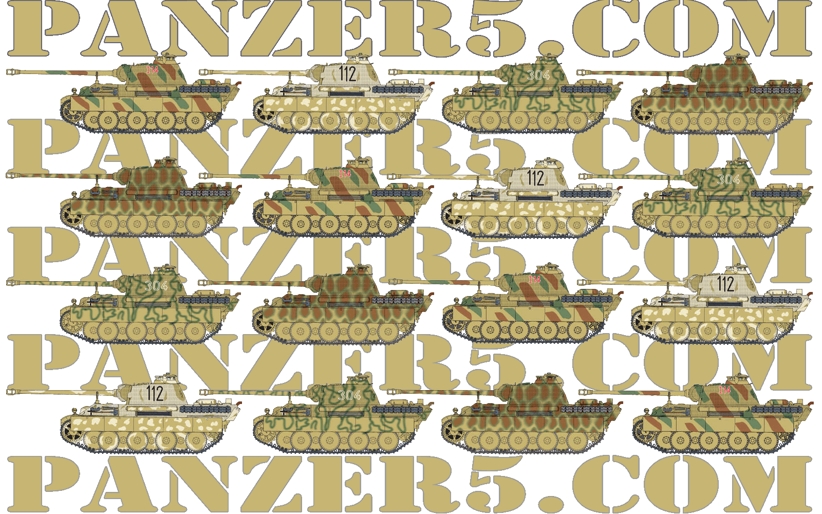 PANZER5.COM - Panzerkampfwagen V Panther - Sd.Kfz. 171